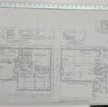 Architectural Drawing, Split Level Home on Tripp Avenue