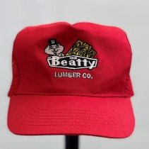 INR Beatty Lumber Company Hat with mesh back, front