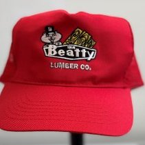 INR Beatty Lumber Company Hat with mesh back, front