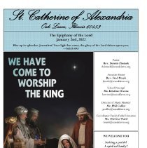 St. Catherine of Alexandria Bulletins, 2022