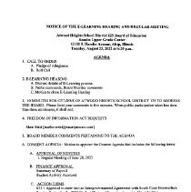 School District 125 Board Packets, 2022-23