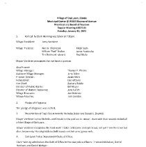 Village of Oak Lawn Board of Trustees Minutes, 2023