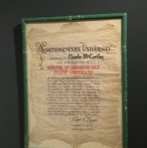 Certificate, Commemorative