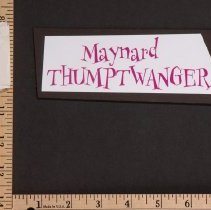 Card, Identification