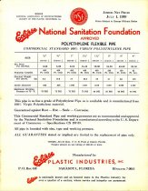 Eclipse National Sanitation Foundation Price List