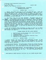 Pinebrook South Newsletter Aug 1989