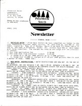 Pinebrook South Newsletter  Apr 1991