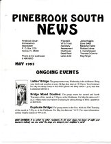 Pinebrook South Newsletter May 1993