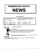 Pinebrook South Newsletter Sep  1995