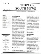 Pinebrook South Newsletter Feb 1999