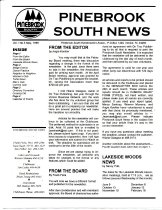 Pinebrook South Newsletter May 1999 Vol 1 No 5