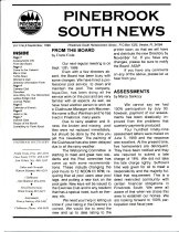 Pinebrook South Newsletter Sep 1999 Vol 1 No 9