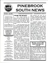 Pinebrook South Newsletter Jun 2003 Vol 5 No 6