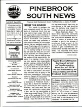 Pinebrook South Newsletter Mar 2004 Vol 6 No 3