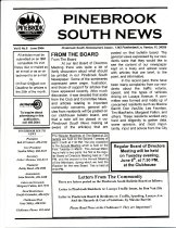 Pinebrook South Newsletter Jun 2004 Vol 6 No 6