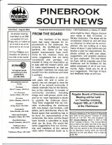 Pinebrook South Newsletter Aug 2004 Vol 6 No 8