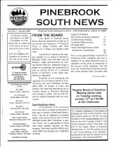 Pinebrook South Newsletter Jan 2004, Vol 6, No 1