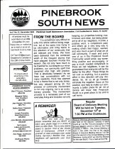Pinebrook South Newsletter December 2005 Vol 7 No 12