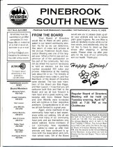 Pinebrook South Newsletter April 2005 Vol 7 No 4