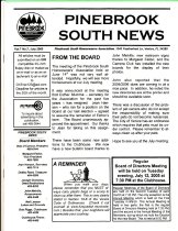 Pinebrook South Newsletter July 2005 Vol 7 no 7