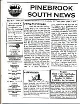 Pinebrook South Newsletter October 2005 Vol 7 No 10
