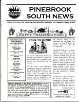 Pinebrook South Newsletter November 2006 Vol 8 no 11
