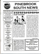 Pinebrook South Newsletter  March 2006 Vol 8 No 3