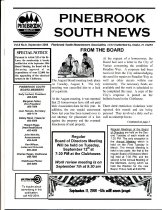 Pinebrook South Newsletter September 2006 Vol 8 No 9