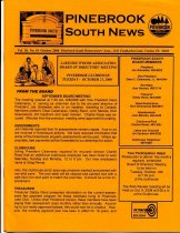 Pinebrook South Newsletter  October 2008 Vol 10 No 10