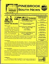Pinebrook South Newsletter January 2008 Vol 10 no 1