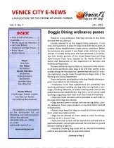 Venice City E-News 07/2012