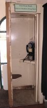 ARTIF.0357 Telephone booth from Dick & Meadows Pharmacy