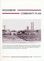 cover of folder for Woodmere Community Plan