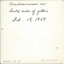 Inscription on back of photo