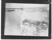 Aerial view Roberts Bay