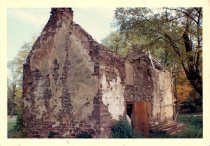 Image #3: Mouns Jones House, NW perspective during restoration, (c.1962-67)
