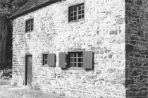 Mouns Jones House, northwest perspective view (c.1969)