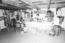 Mouns Jones House, interior, general store interpretation, image #2 (1972)