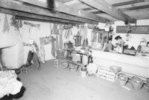 Mouns Jones House, interior, general store interpretation, image #3 (1972)