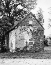 Mouns Jones House, southwest perspective view, image #1 (c.1967)