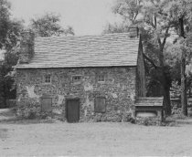 Mouns Jones House, restored east elevation view (c.1971-1972)