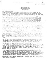 Laurence DeTurk Letter (1966)