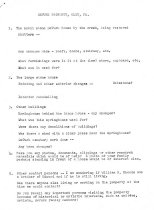 Mrs. Hottendtein's original list of queries