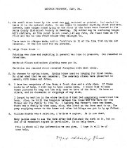 Mrs. Kane's reply to Mrs. Hottenstein's queries