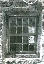DeTurk, first floor south window, east eaves wall (1973)