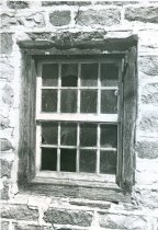 Deturk House, first floor window in south gable wall (1973)