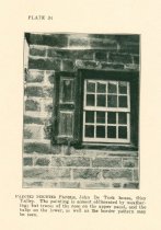 DeTurk House, painted shutter panels (c.1931)