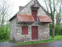 Perspective views showing W & S elevations