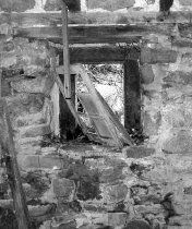 Interior view of window