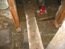 Restored DeTurk kitchen door jambs (2009)